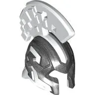 Helmet with Crest Pearl Titanium Pattern