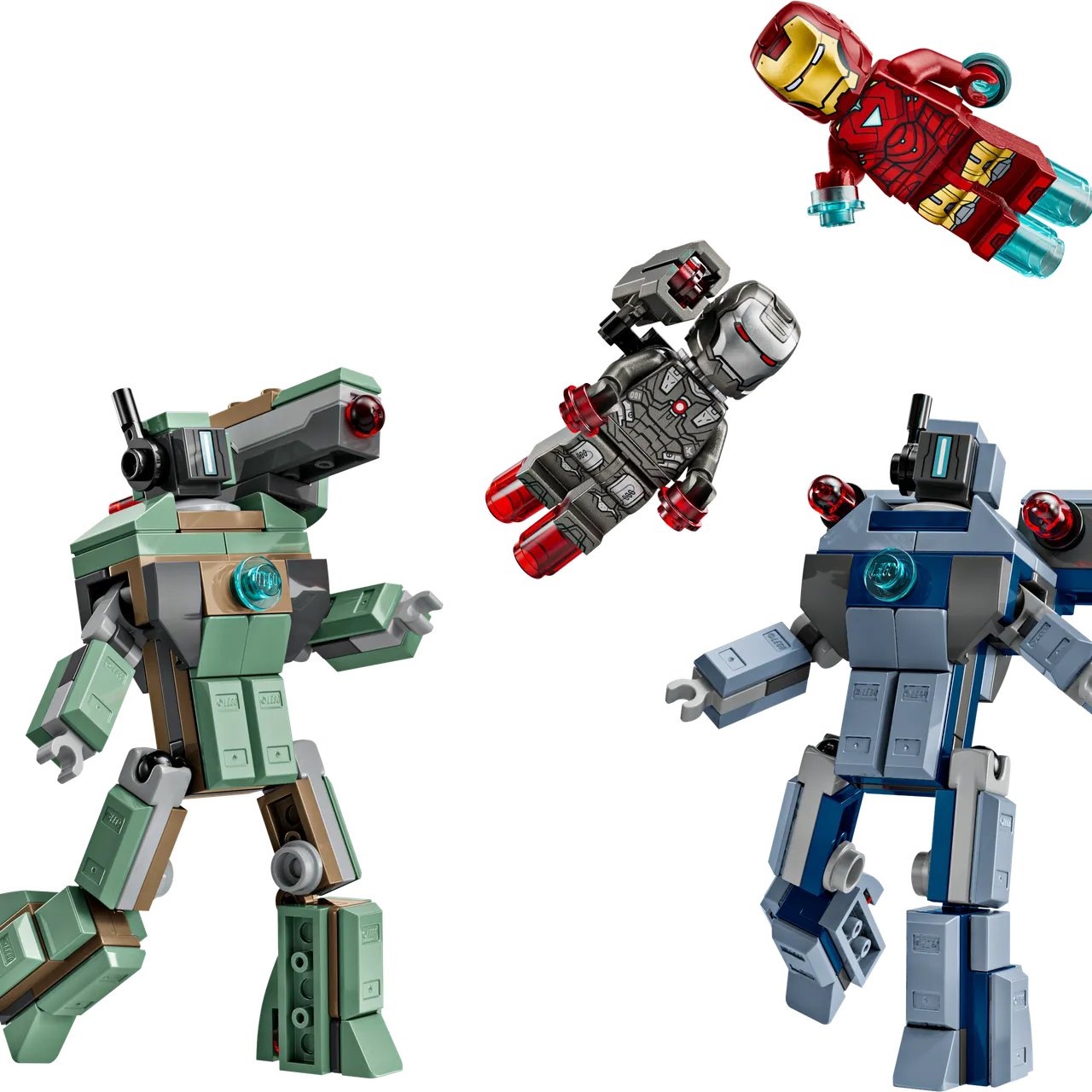 Iron Man & War Machine vs. Hammer Drones