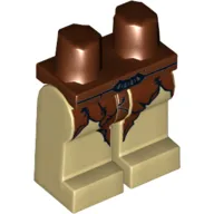 Hips and Tan Legs with Orc Loincloth Print