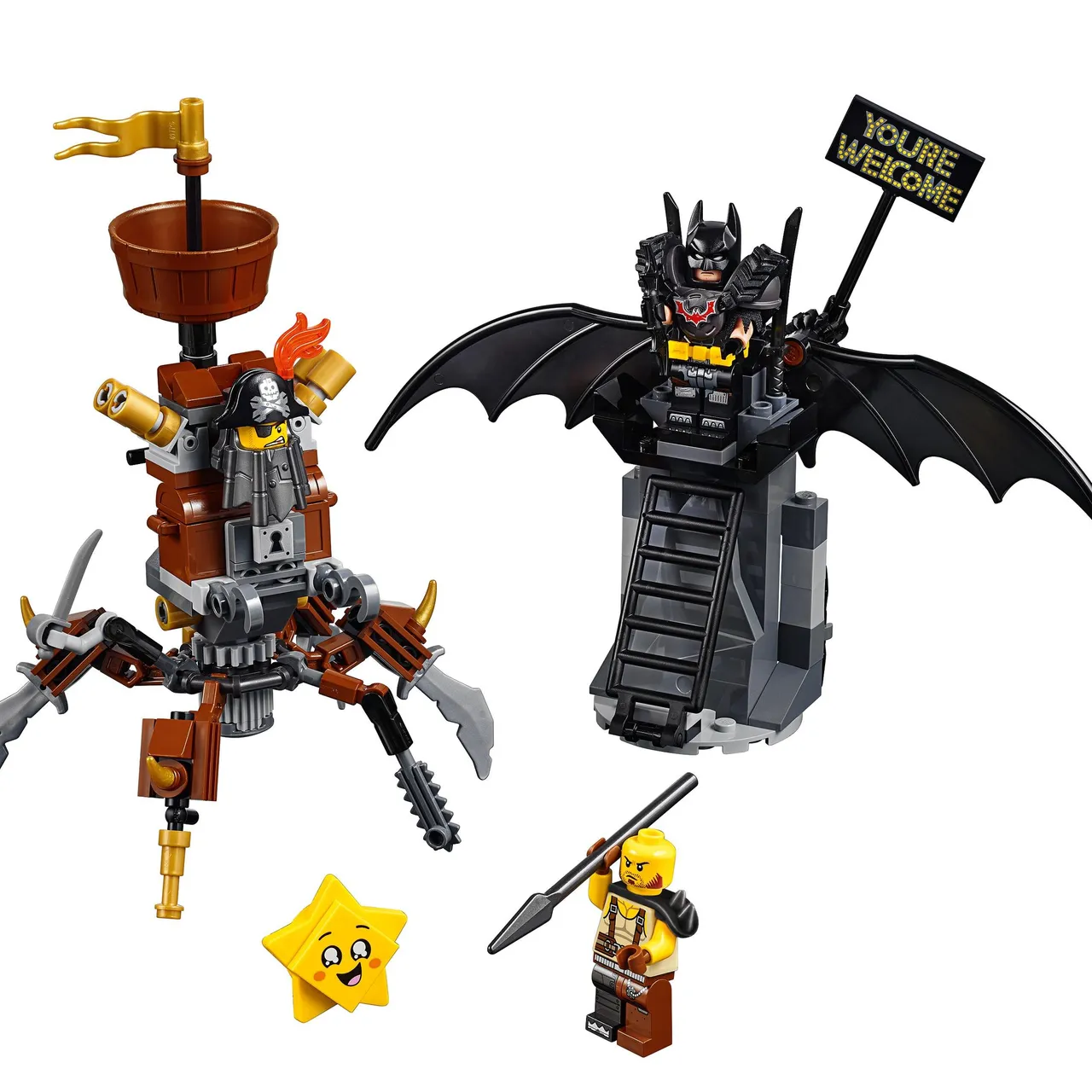 Battle-Ready Batman and MetalBeard