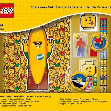 Minifigure Stationery Set