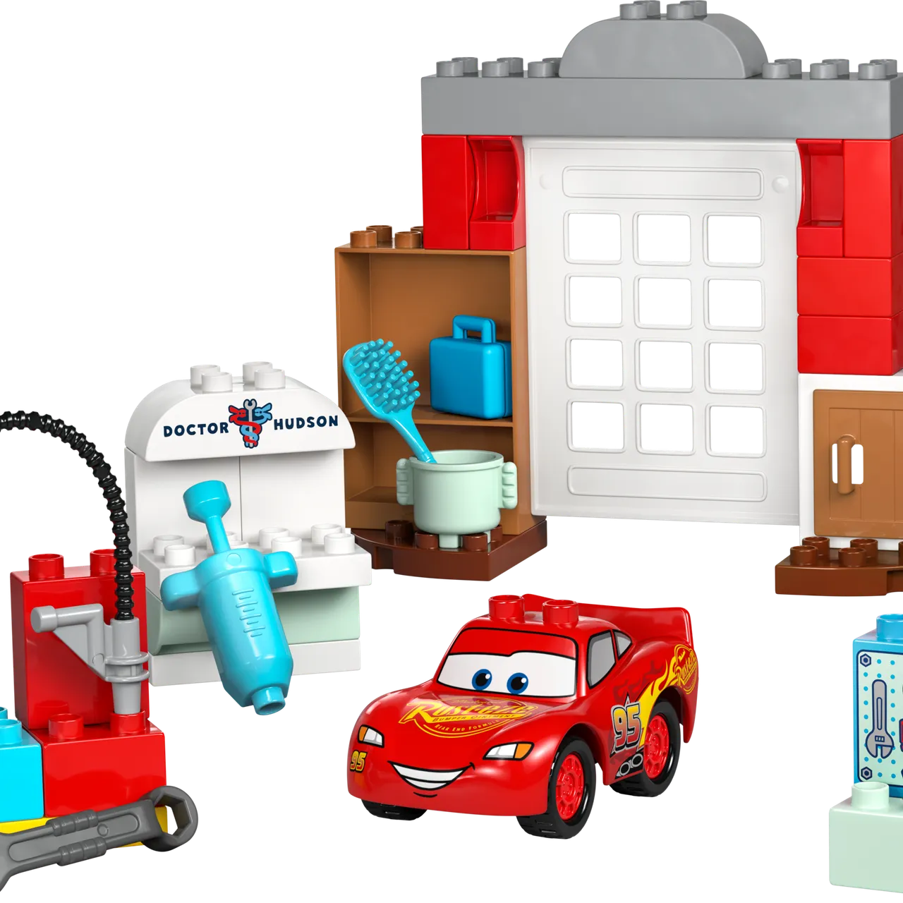 McQueen's Visit to Doc's Garage