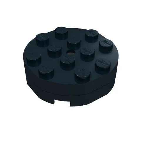 Turntable 4 x 4 - Old Type Complete - Faceted