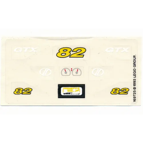 Sticker Sheet for Set 8210-1