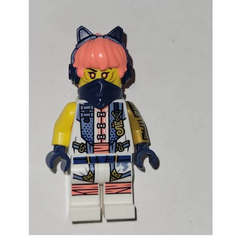 Sora, Dark Blue Bandana and Cat Ears Headphones