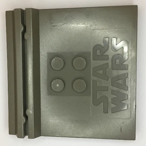Plate Special 6 x 6 x 2/3 with 4 Studs and Embossed 'STAR WARS'