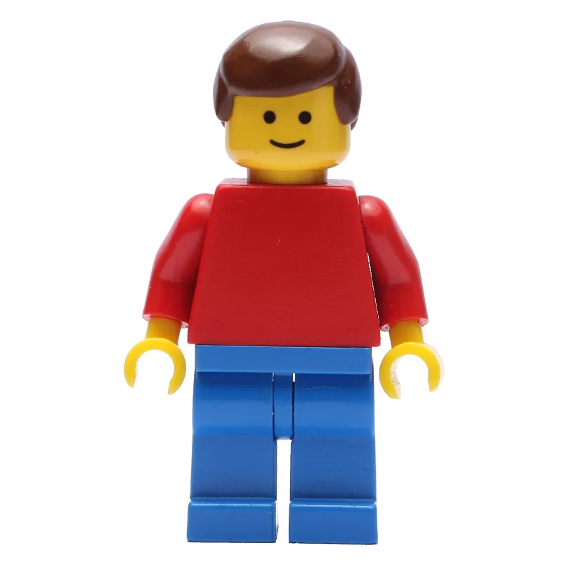 Man - Red Torso, Blue Legs