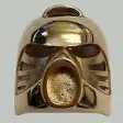 14 Karat Gold Golden Kanohi Hau Mask