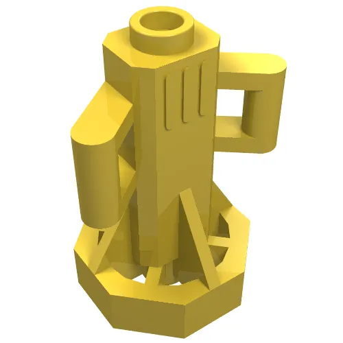 Equipment Underwater Scooter, 2 Bar Handles, Octagonal End