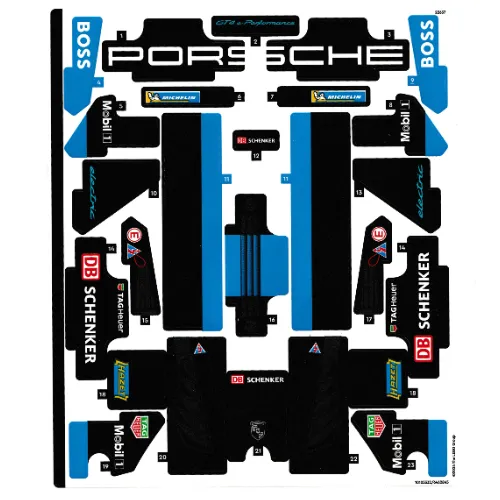 Sticker Sheet for Set 42176-1