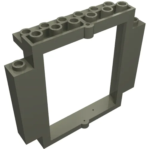 Door Frame 2 x 8 x 6 Swivel with Bottom Notches