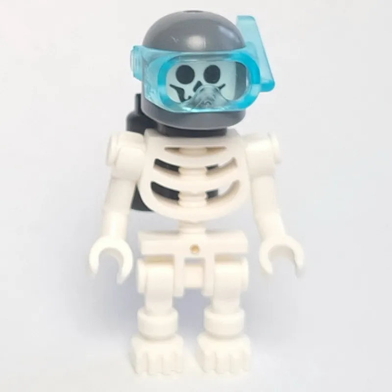 Skeleton, Standard Face, Dive Helmet and Airtanks, 78132 Torso