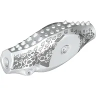 Animal Body Part, Dinosaur, Indominus Rex Body with Gray Spots Print