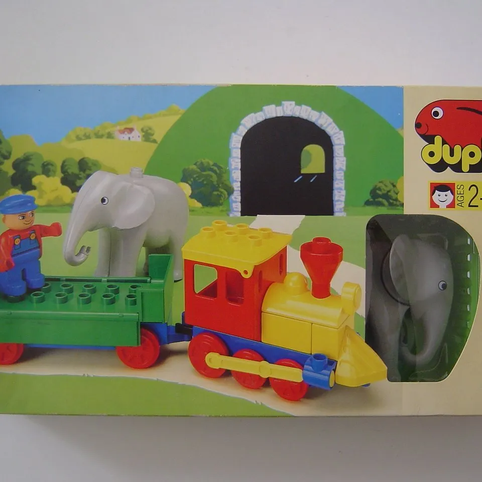 Push-Along Play Train (with Elephant)