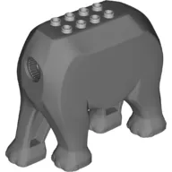 Animal Body Part, Elephant Body with 8 Studs