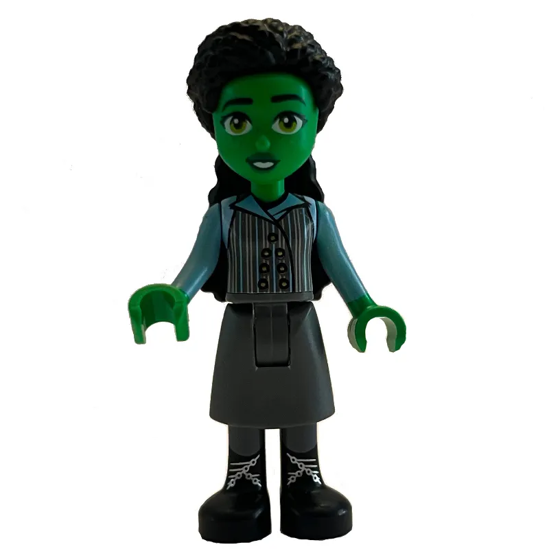 Elphaba, Dark Bluish Grey Dress