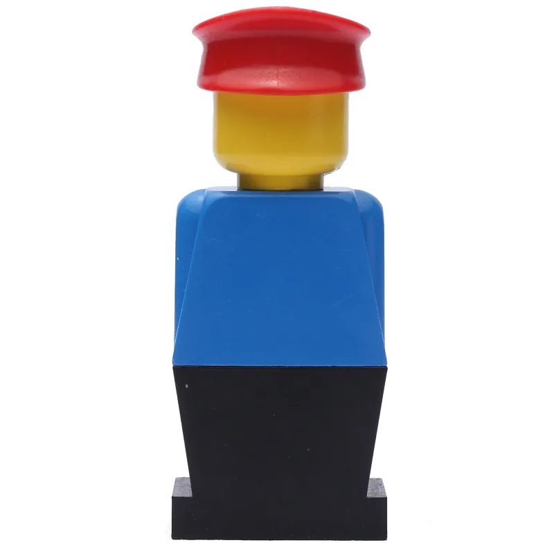 LEGOLAND Blue Torso, Black Legs, Red Hat