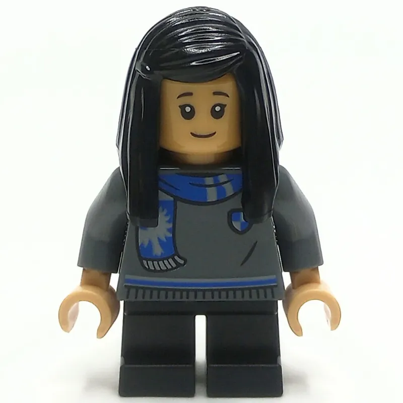Cho Chang, Short Legs, Dark Bluish Grey Sweater, Scarf