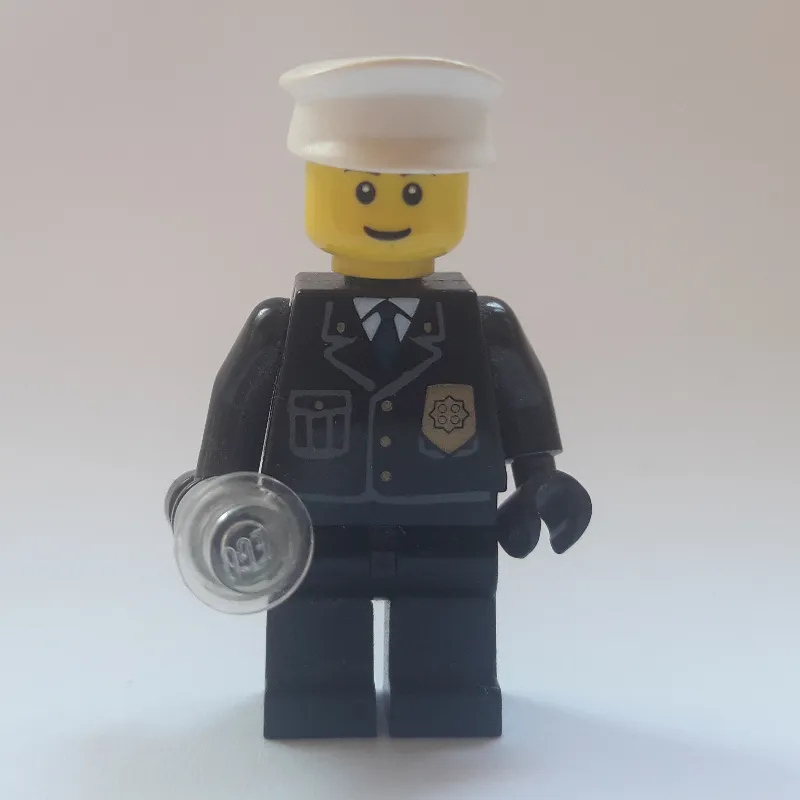 Policeman, Light Up Flashlight [Complete Assembly]
