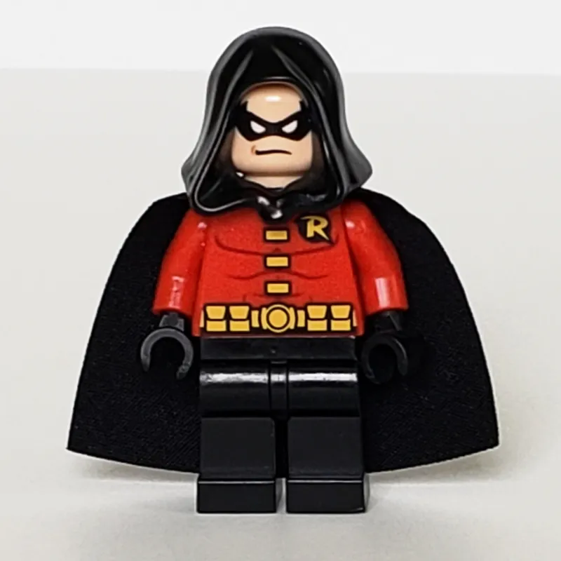 Robin with Black Hood and Cape