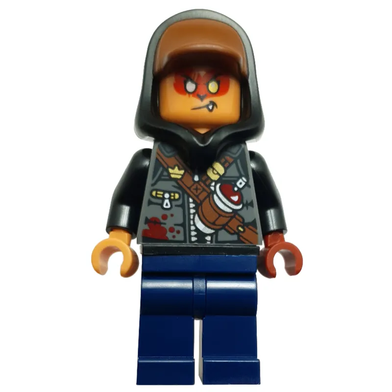 Evil Macaque, Cap and Hood