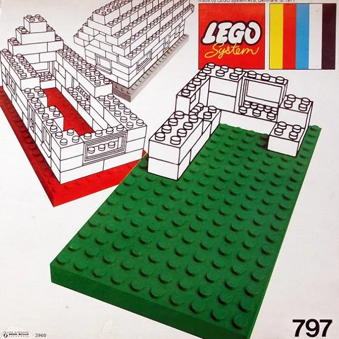 Baseplates, Gray and White