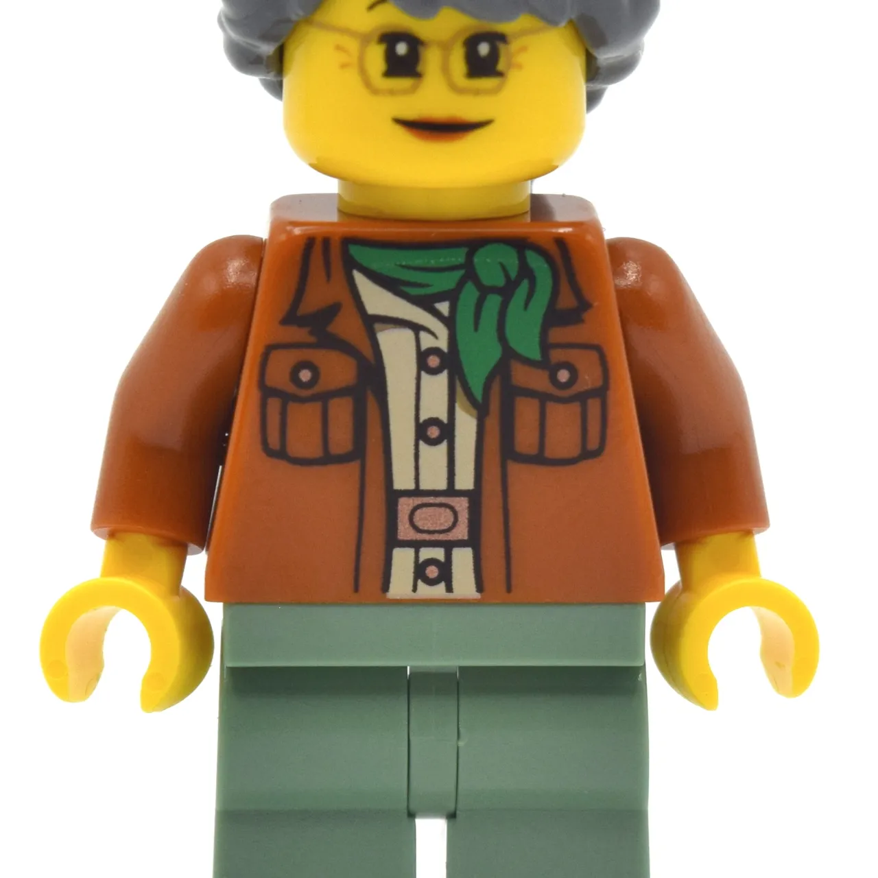 Misako, Dark Orange Jacket