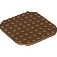 Plate Round Corners 8 x 8