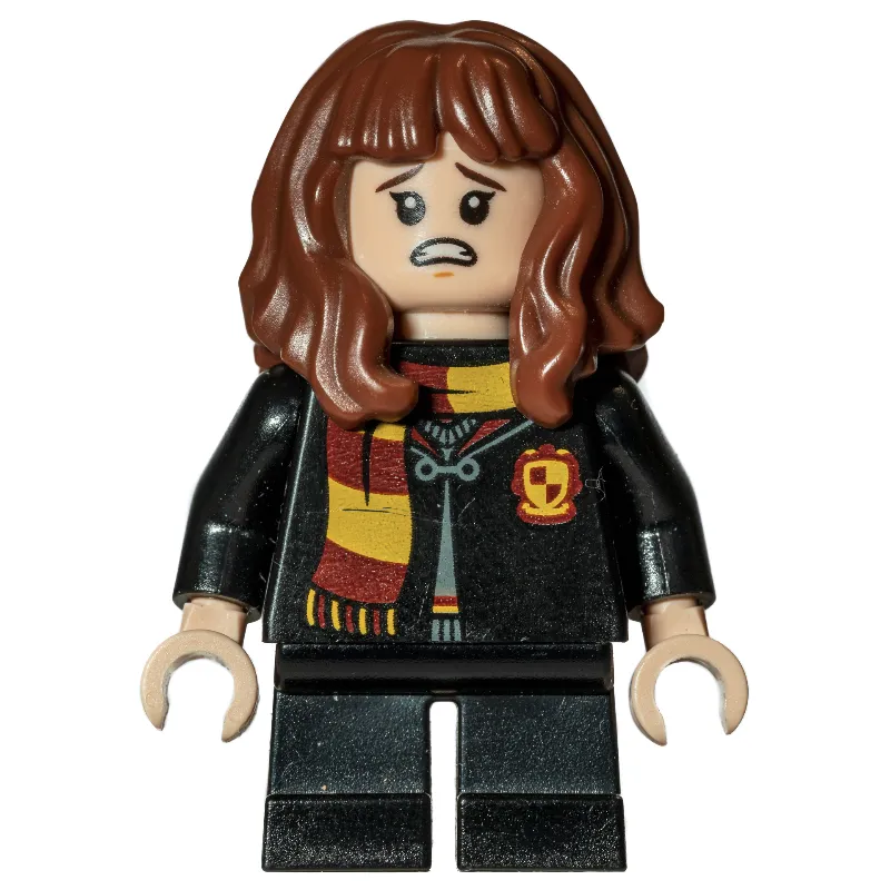 Hermione Granger, Gryffindor Robe Closed with Scarf, Short Legs