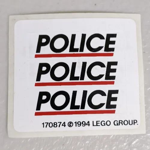 Sticker Sheet for Set 6625-1