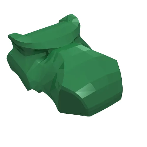 Animal Body Part, Dinosaur, Tyrannosaurus Rex / Spinosaurus Head [Plain]