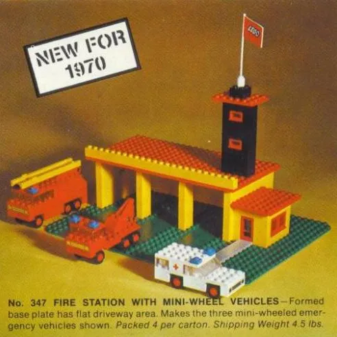 Fire Station with Mini Cars