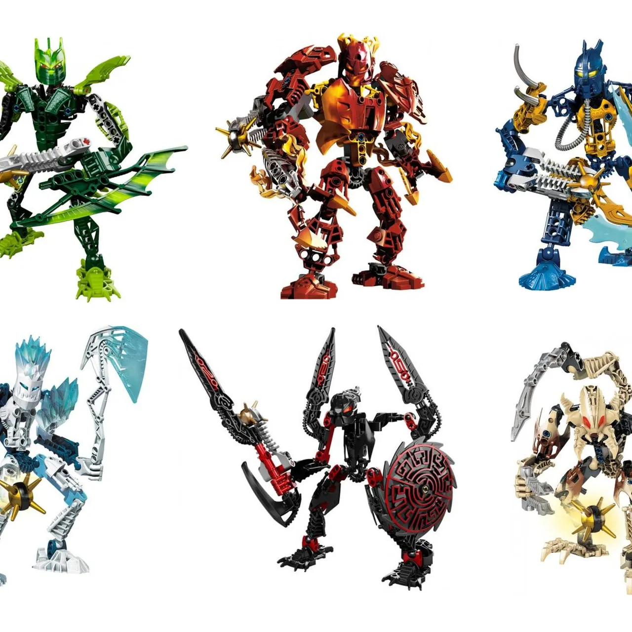 Bionicle Glatorian Collection