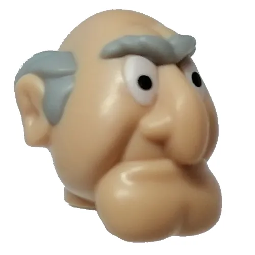Minifig Head Special (Statler)