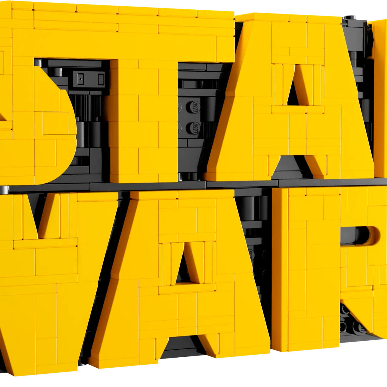 Brick-Built Star Wars Logo