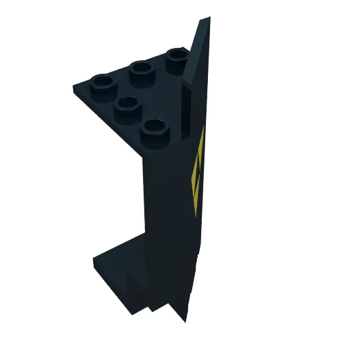 Panel 3 x 3 x 6 Corner Wall with Blacktron I Logo Print