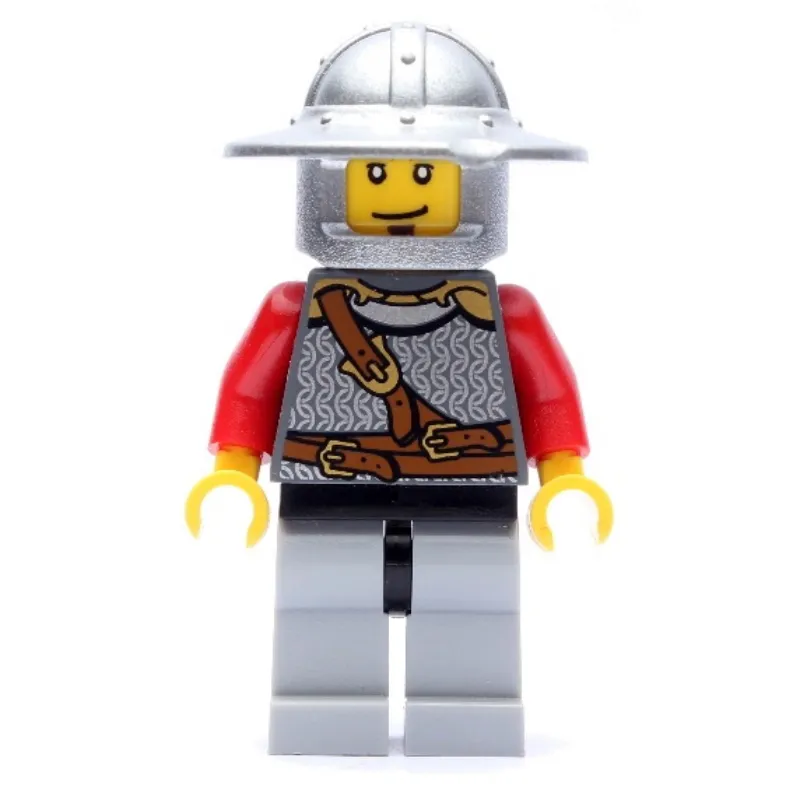 Lion Knight, Wide Brim Helmet, Soul-patch