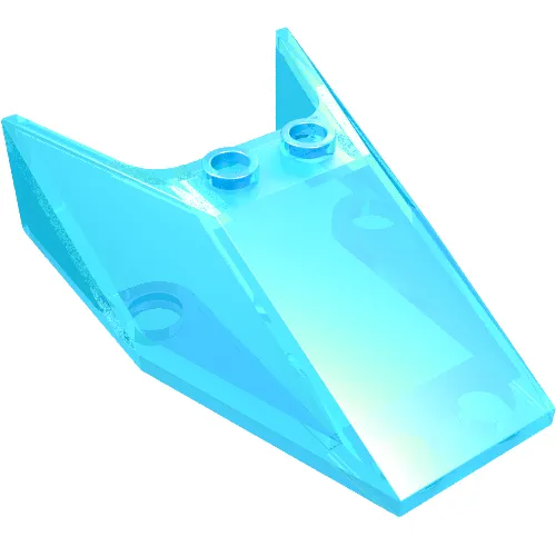 Windscreen 6 x 4 x 1 1/3 with Hollow Studs