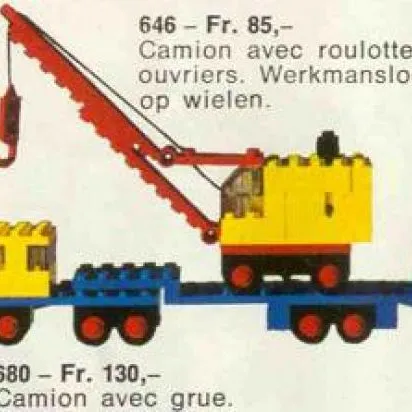 Low-Loader and Crane