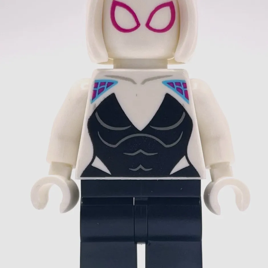 Ghost-Spider / Spider-Gwen, Open Front Hood, White Hands