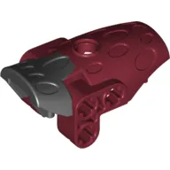 Large Figure Limb Cover / Back Plate (Hydruka) with Marbled Black Pattern