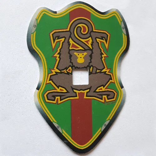 Large Figure Shield with Knights Kingdom Rascus Print