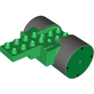 Duplo Steamroller Base Rear Roller Wheels (Roley)