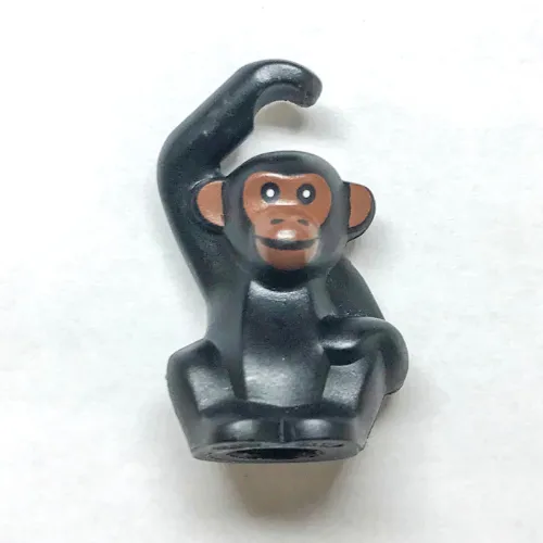 Animal, Monkey / Ape, Chimpanzee with Reddish Brown Face print