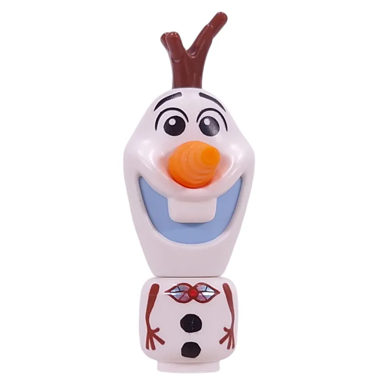 Olaf - Microdoll, 28621 Body, Stick Hair, Bright Light Blue Mouth