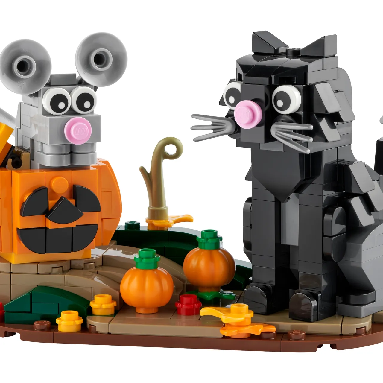 Halloween Cat & Mouse