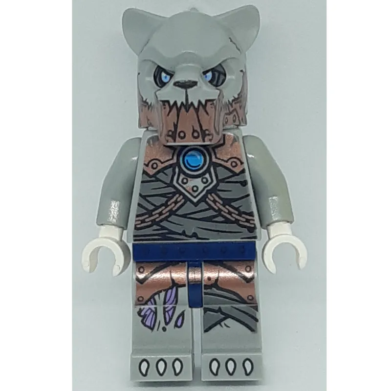 Saber-Tooth Tiger Warrior with Copper Plates on Jaw