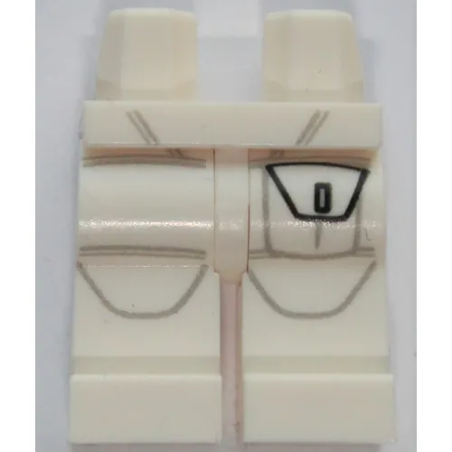 Hips and White Legs with Left Leg Pocket for 2015 Character Encyclopedia - Boba Fett