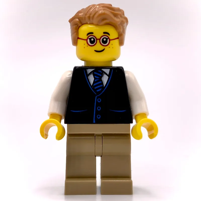 Black Torso, Dark Tan Legs, Medium Nougat Hair