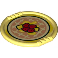 Duplo Disk with Pie print